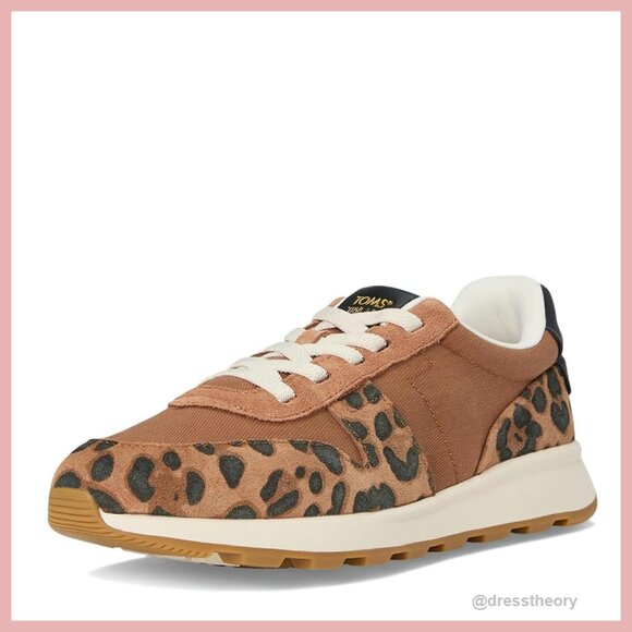 Women's Retro Lace-Up Sneakers Lightweight Comfort Size 8